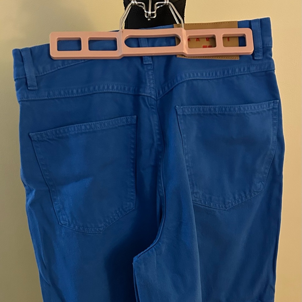 New Marni Uniqlo Blue Women's Baggy Jeans. Fits like S-M, oversized. NWT - Picture 9 of 9